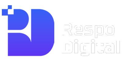 respo digital white logo png