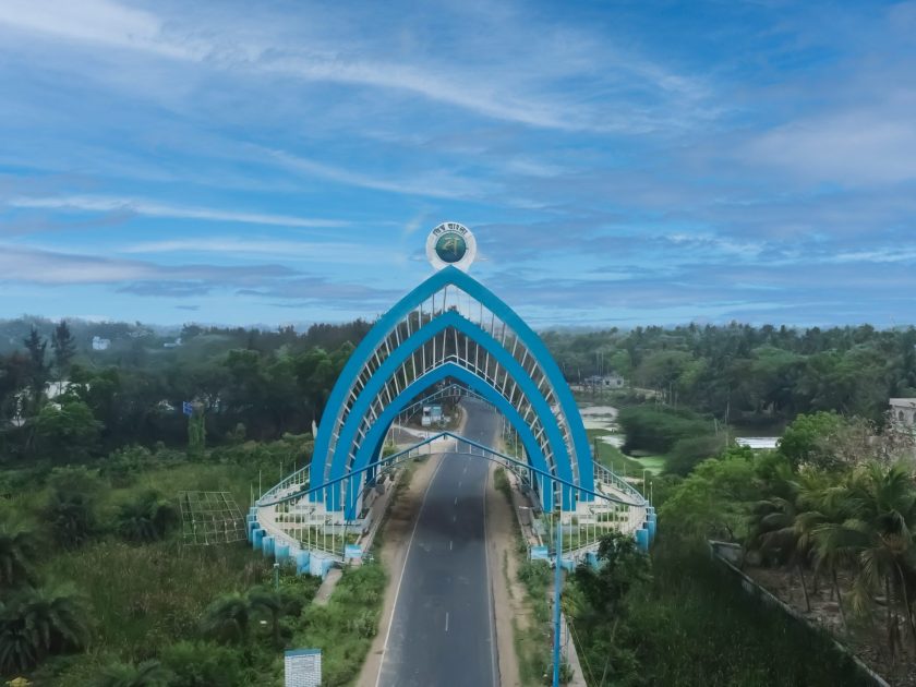 Digha-Gate-Images from dron